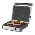 Decken Sie elektrische Grill-Sandwichhersteller Kontakt Grill-Panini-Hersteller